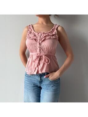 Forever 21 Women's Pink Blouse